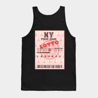 04-05-2024 Northeast Earthquake Power-Shake NY Lotto Ticket Tank Top